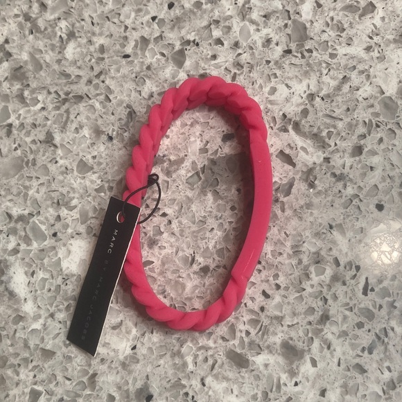 Marc By Marc Jacobs Hot Pink Braided Bracelet - Picture 6 of 8